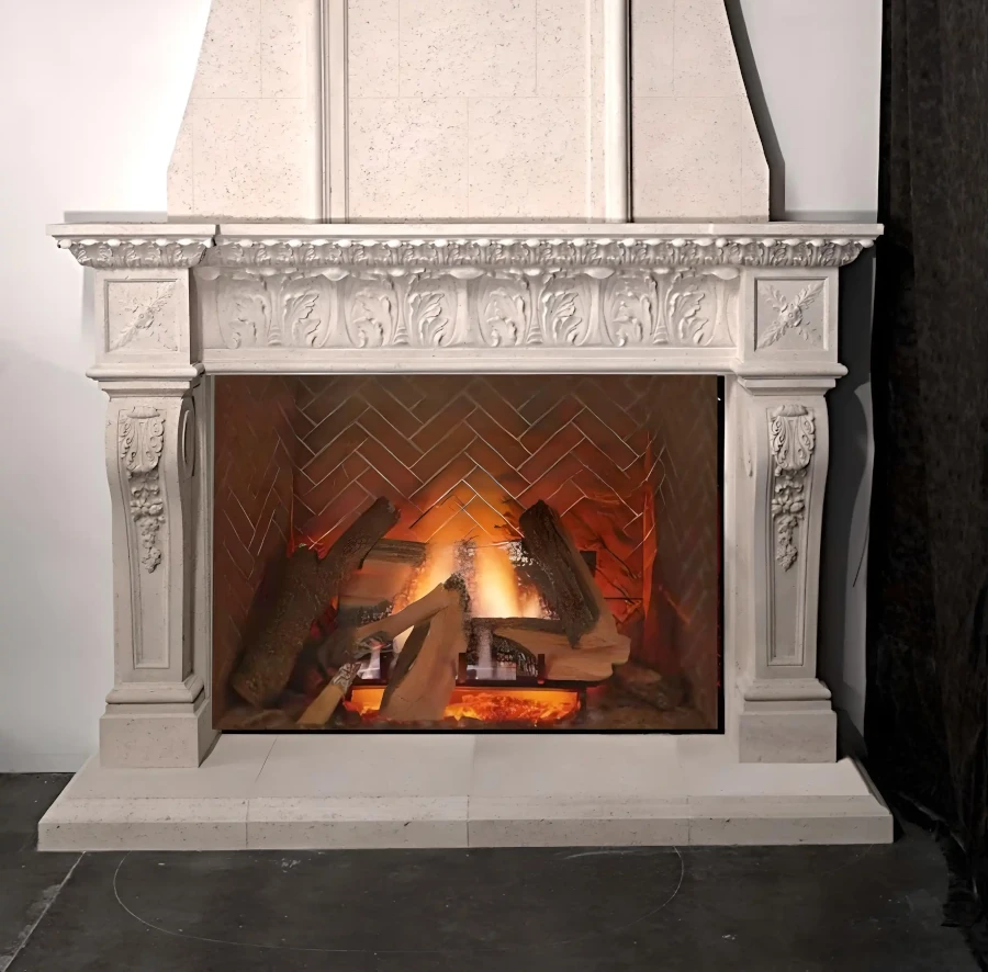 best stone for a fireplace mantle