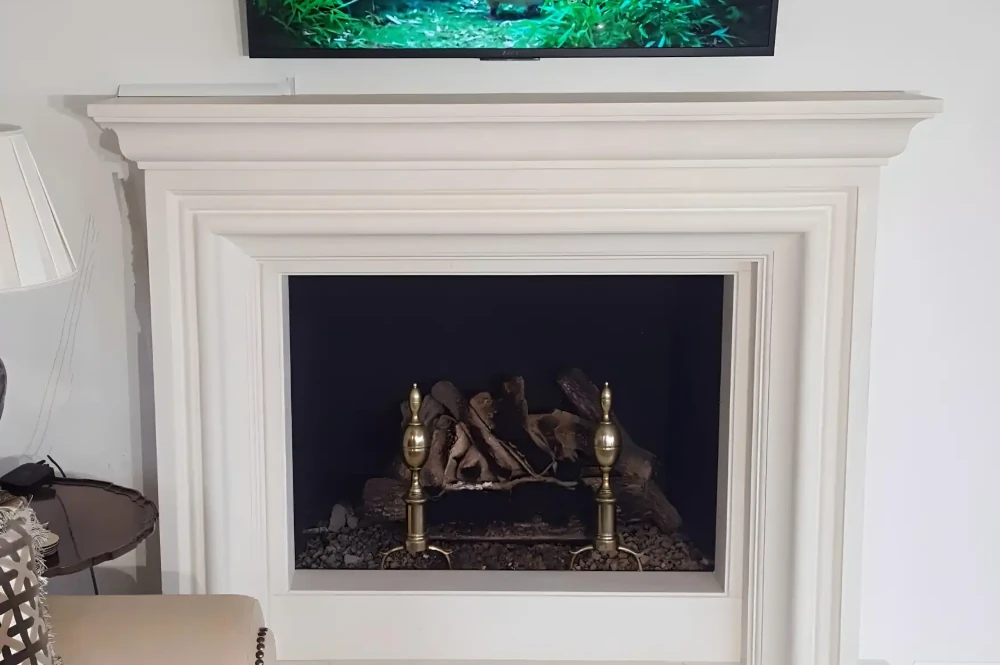 best size for your fireplace mantel