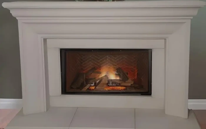 cast stone vs other fireplace mantel materials
