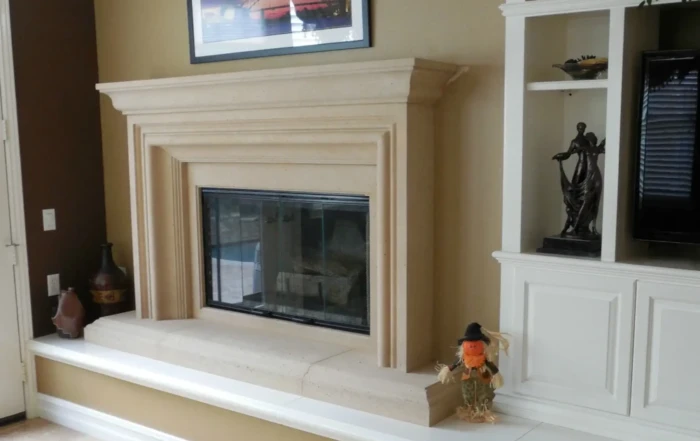 timeless appeal of cast stone fireplace mantels