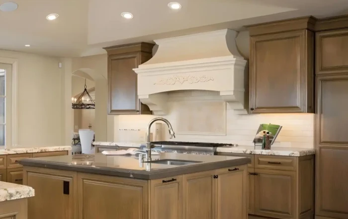types of stone used in stove hoods