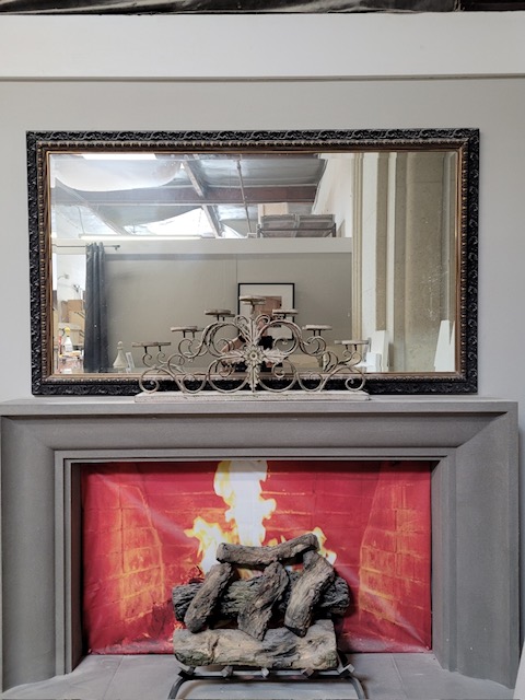 fireplace surround showroom