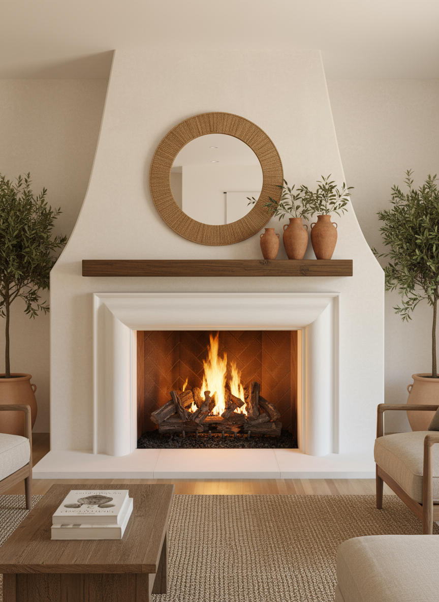 custom fireplace